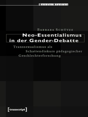 cover image of Neo-Essentialismus in der Gender-Debatte